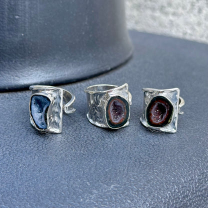 Baby Geode ring 3