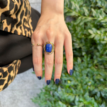 Silver925×Brass design ring 8