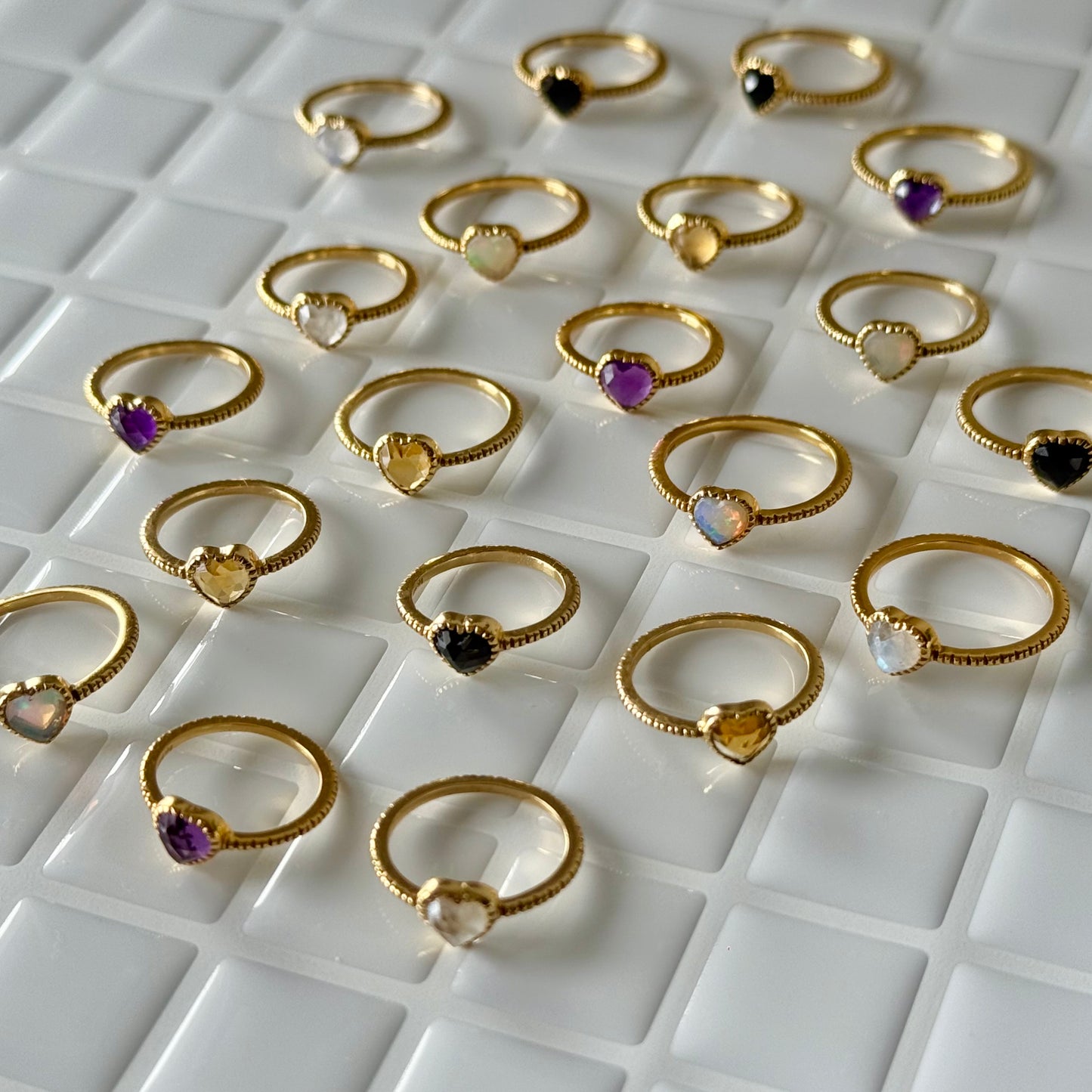 Brass Heart ring 1