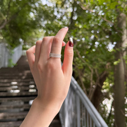 Silver925 plain ring 90