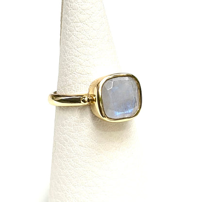 Brass square ring