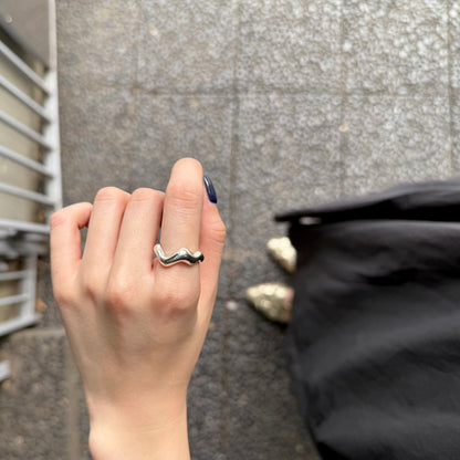 Silver925 plain ring 34