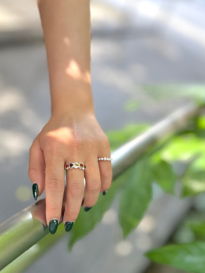 Heart design ring 5