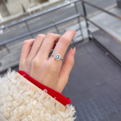 1stone fork ring
