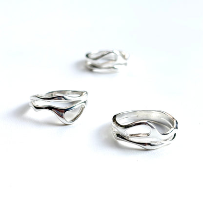 Silver925 plain ring 116