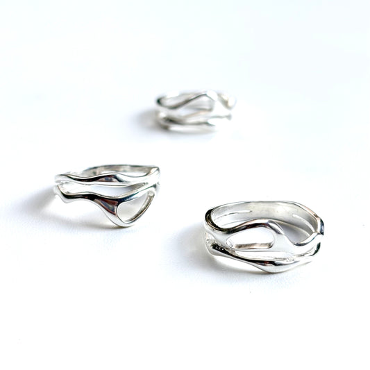 Silver925 plain ring 116