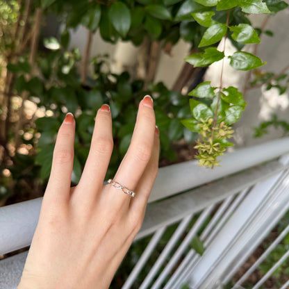 Silver925 plain ring 52