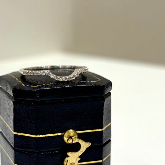 【Bijumam poco】White topaz ring 6
