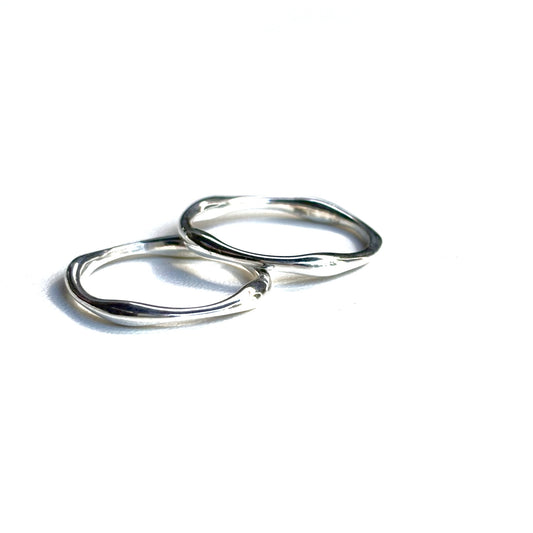 Silver925 plain ring 38
