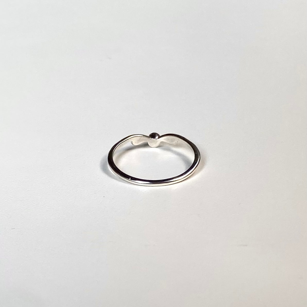 Silver925 plain ring 1