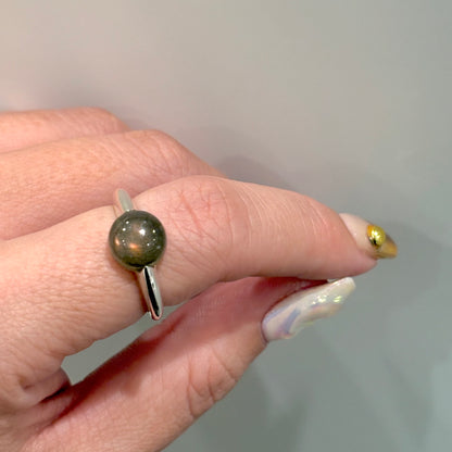 Silver925 1stone ring 1