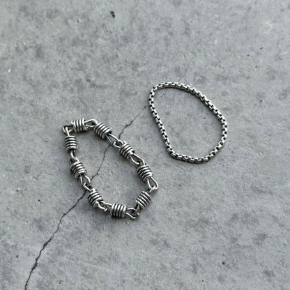 Silver925 chain ring