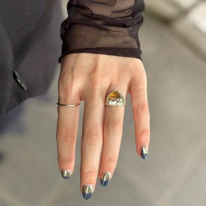 Heart design ring 4