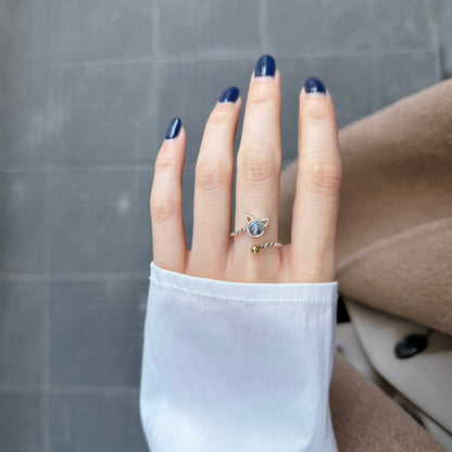 Cat design ring 8