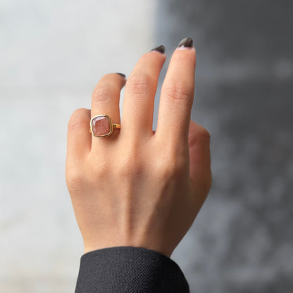 Brass square ring