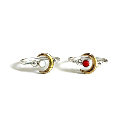 Moon design ring 5