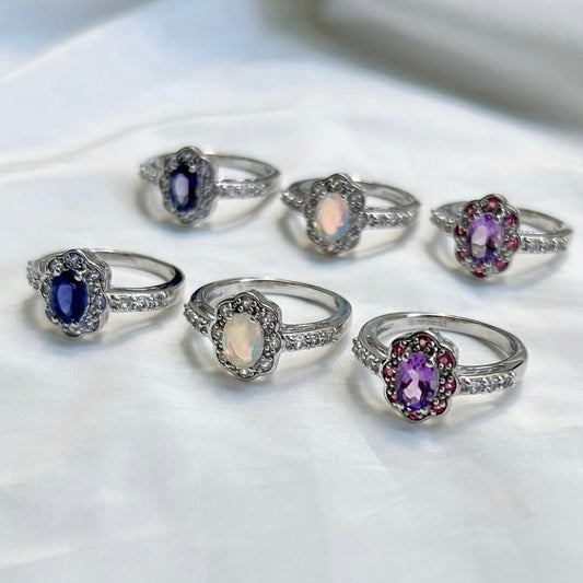 【Biju mam poco】Flower design ring