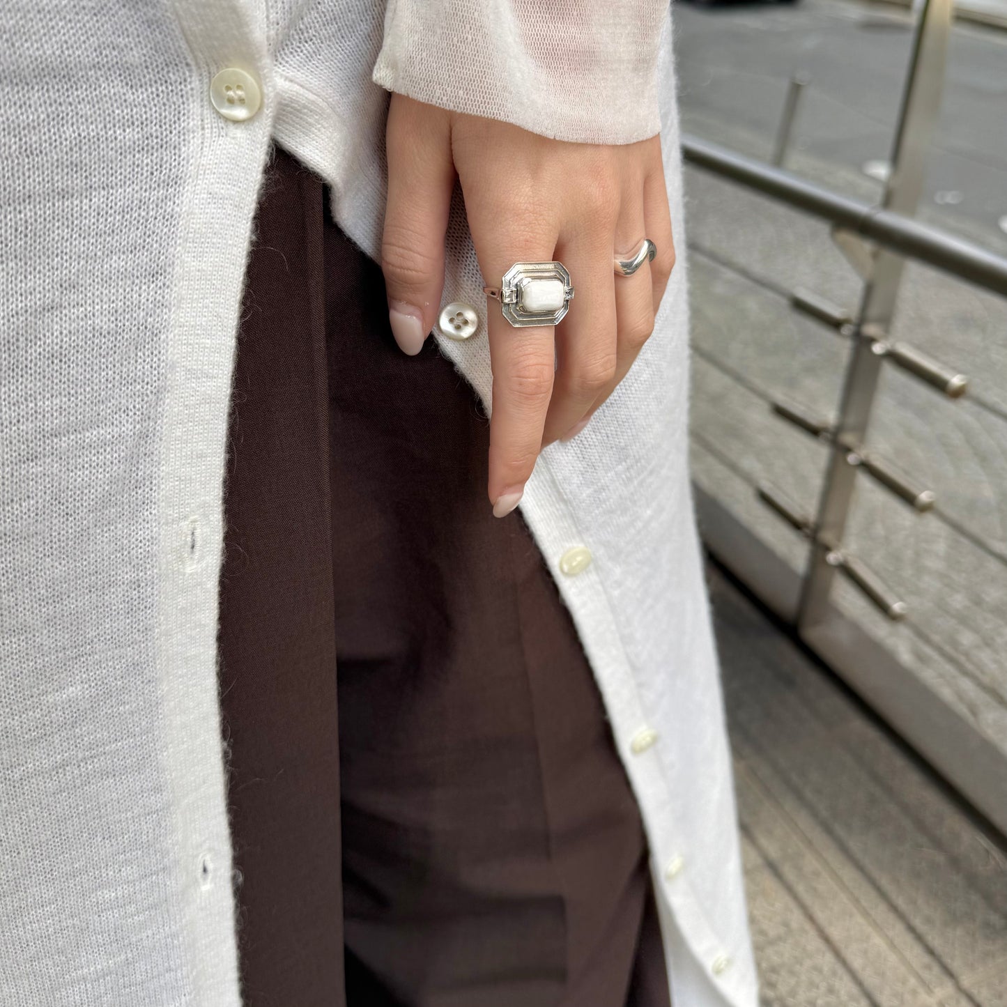 Silver925 design ring 93