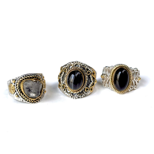 Connect ring〈 Black 〉