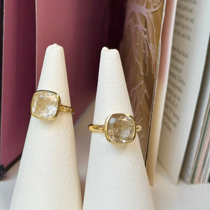 Brass square ring