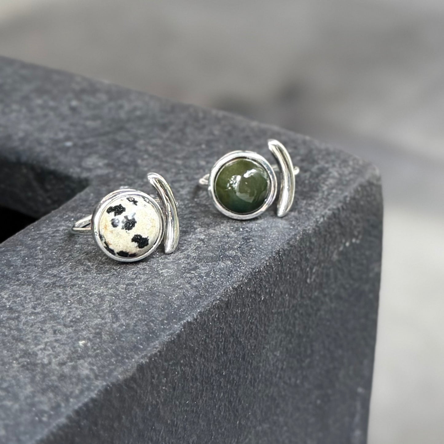 Moon design ring 10
