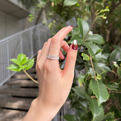 Silver925 plain ring 90