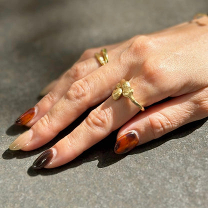 Brass plain ring 25
