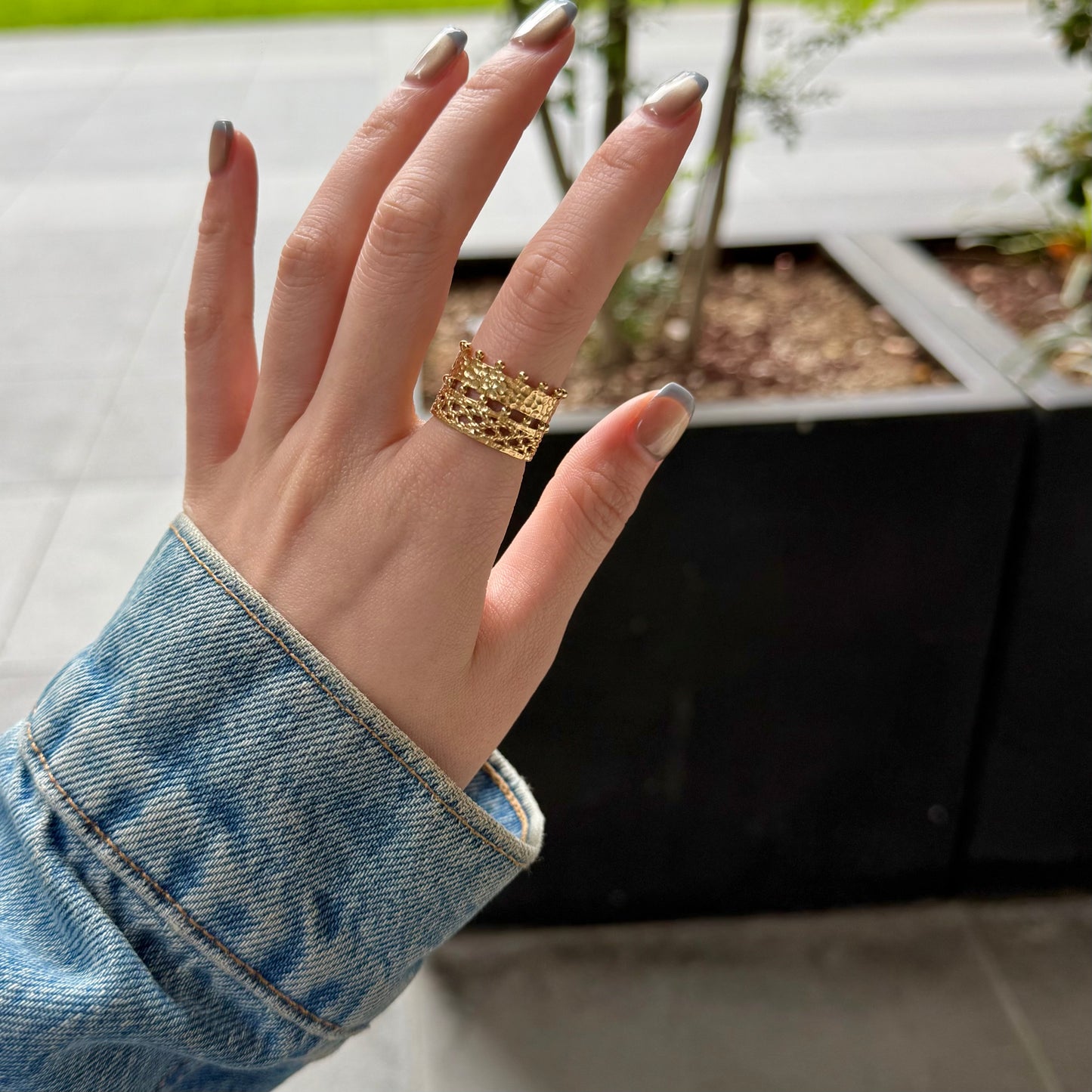 Brass plain ring 66