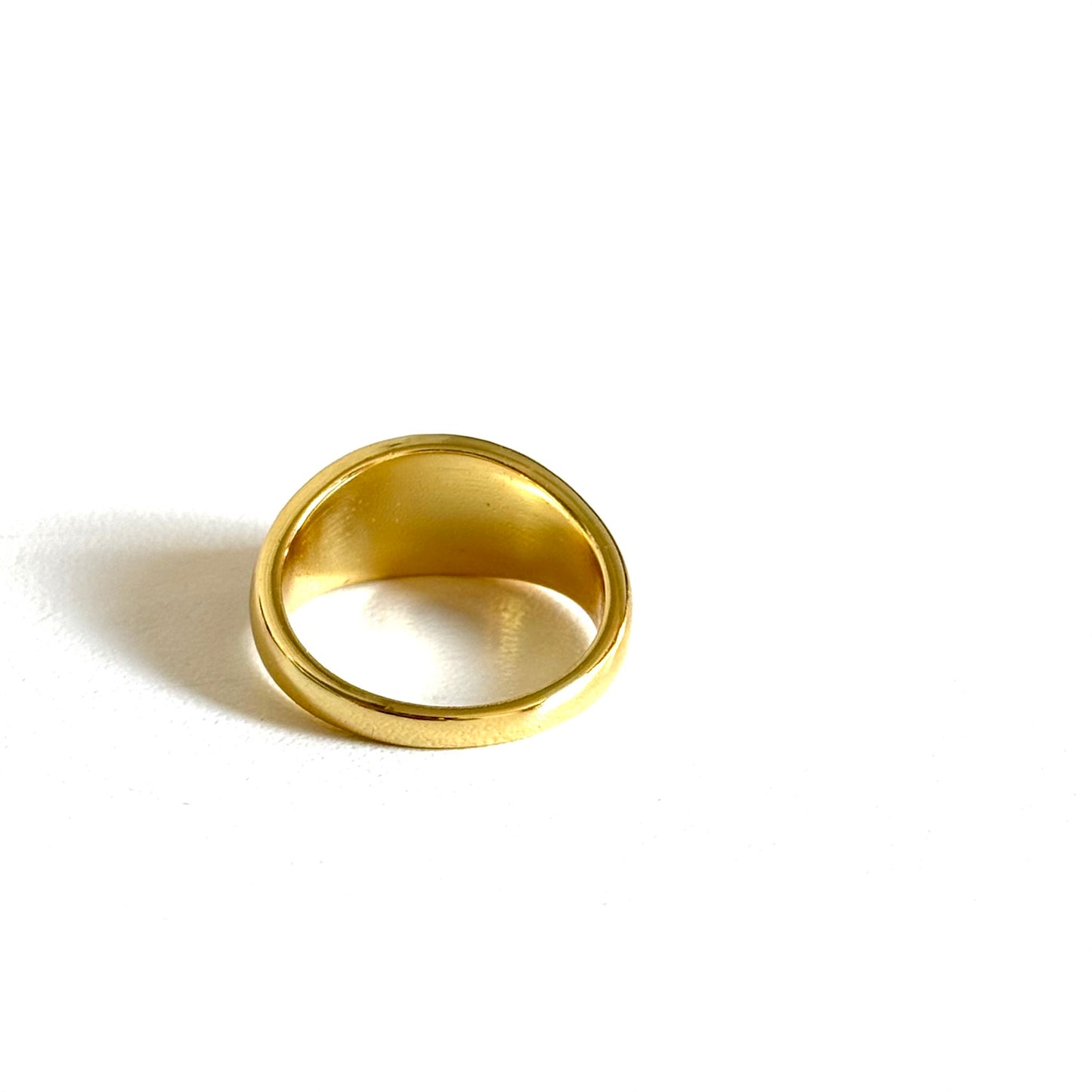 Brass plain ring 34