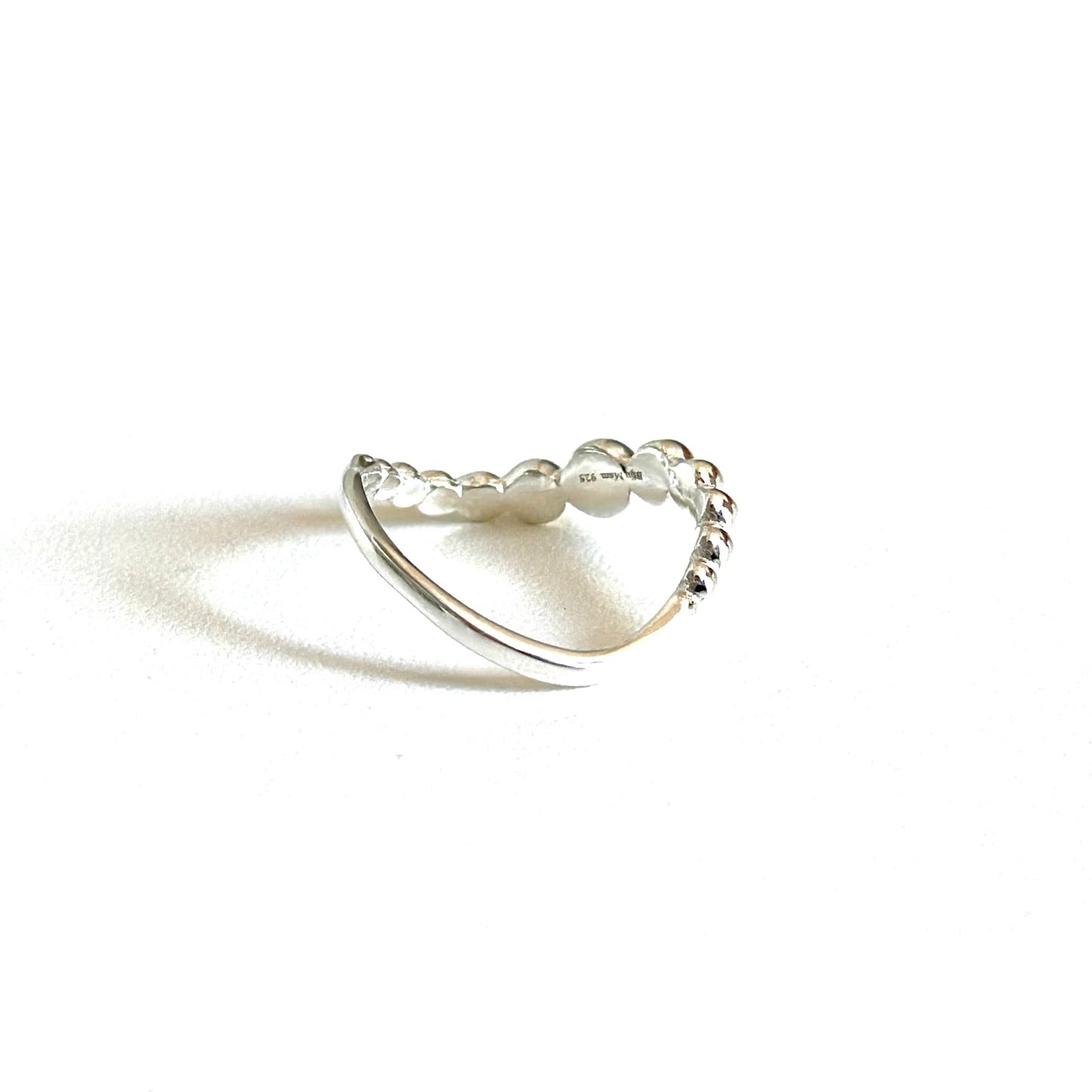 Silver925 plain ring 73
