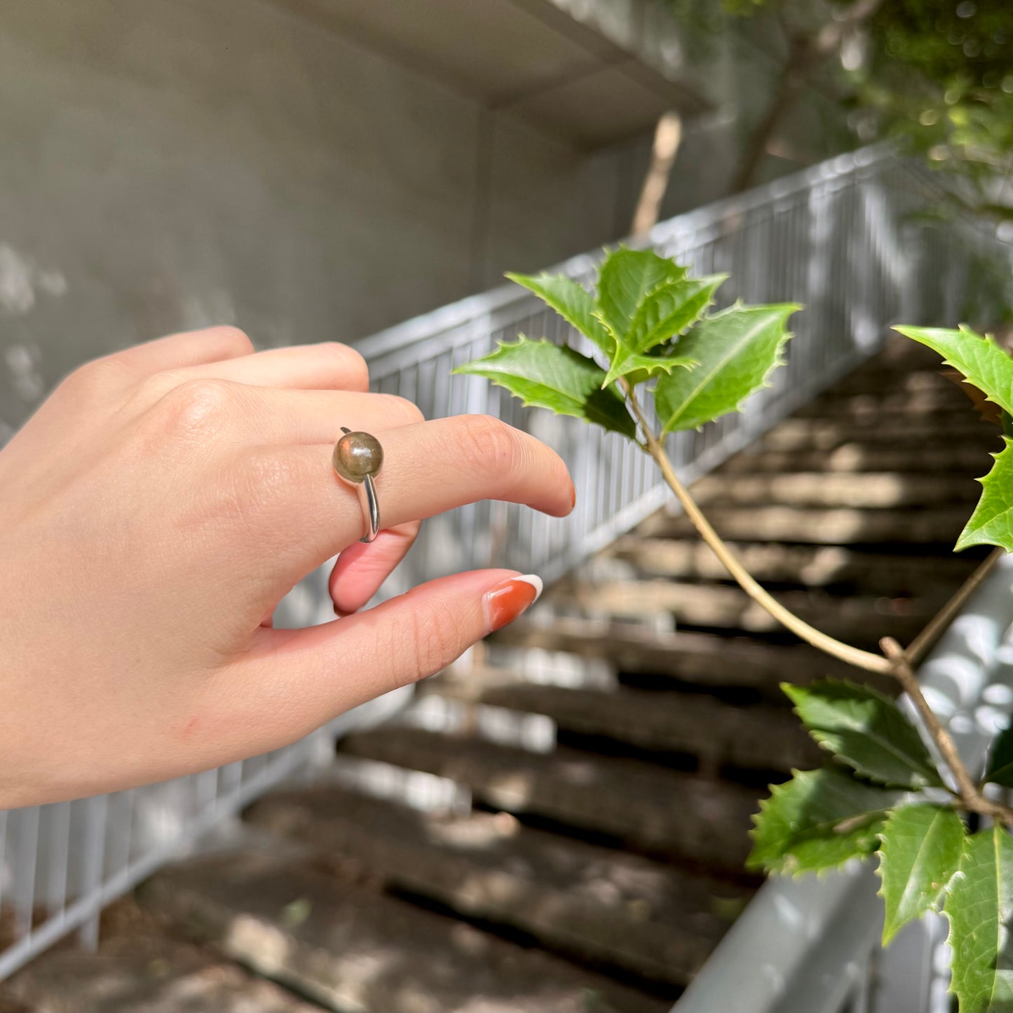 Silver925 1stone ring 1