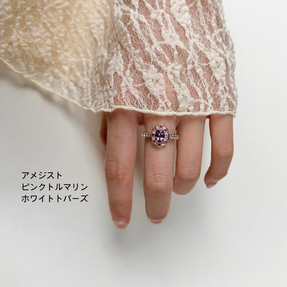 【Bijumam poco】Flower design ring