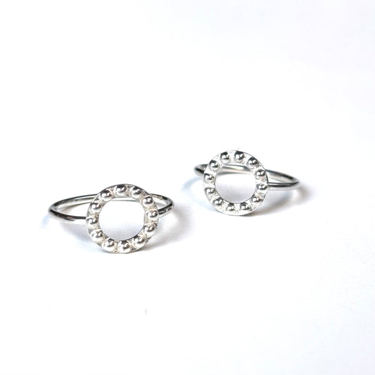 Silver925 plain ring 134