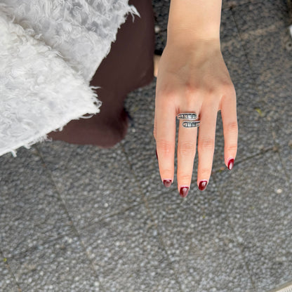 【Biju mam poco】Silver925 plain ring