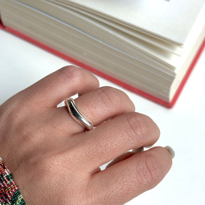 Silver925 plain ring 140