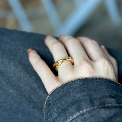 Brass plain ring 36