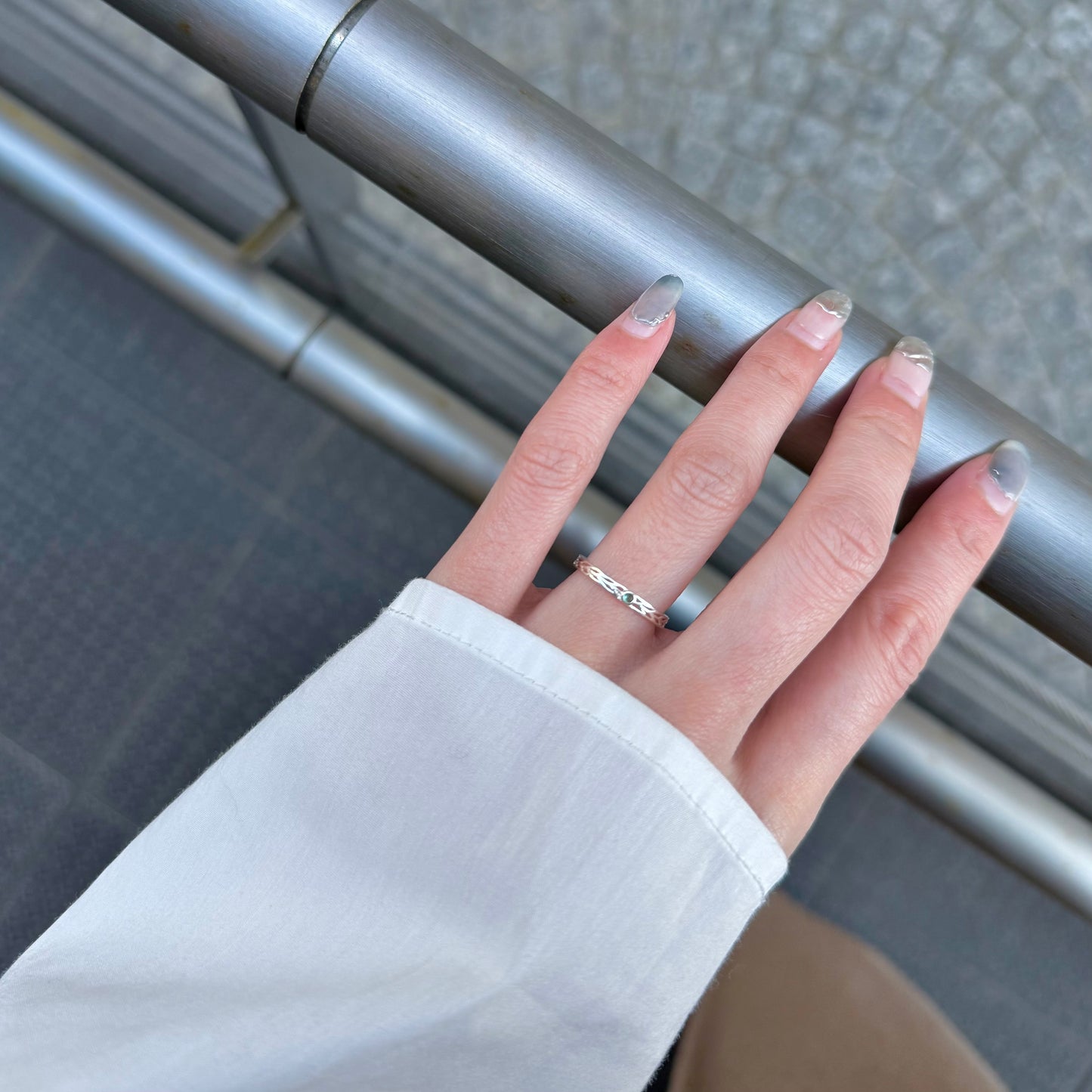 Silver925 design ring 10