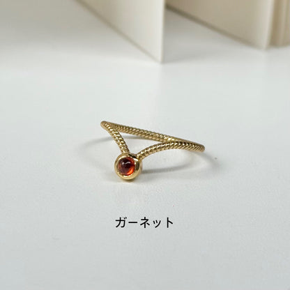 Brass design ring 12