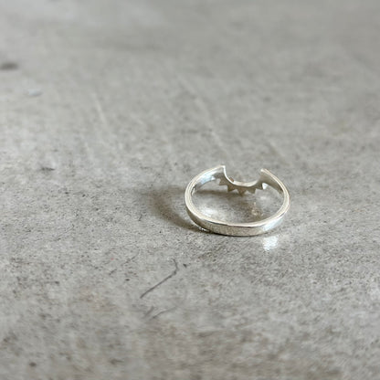 Silver925 plain ring 2