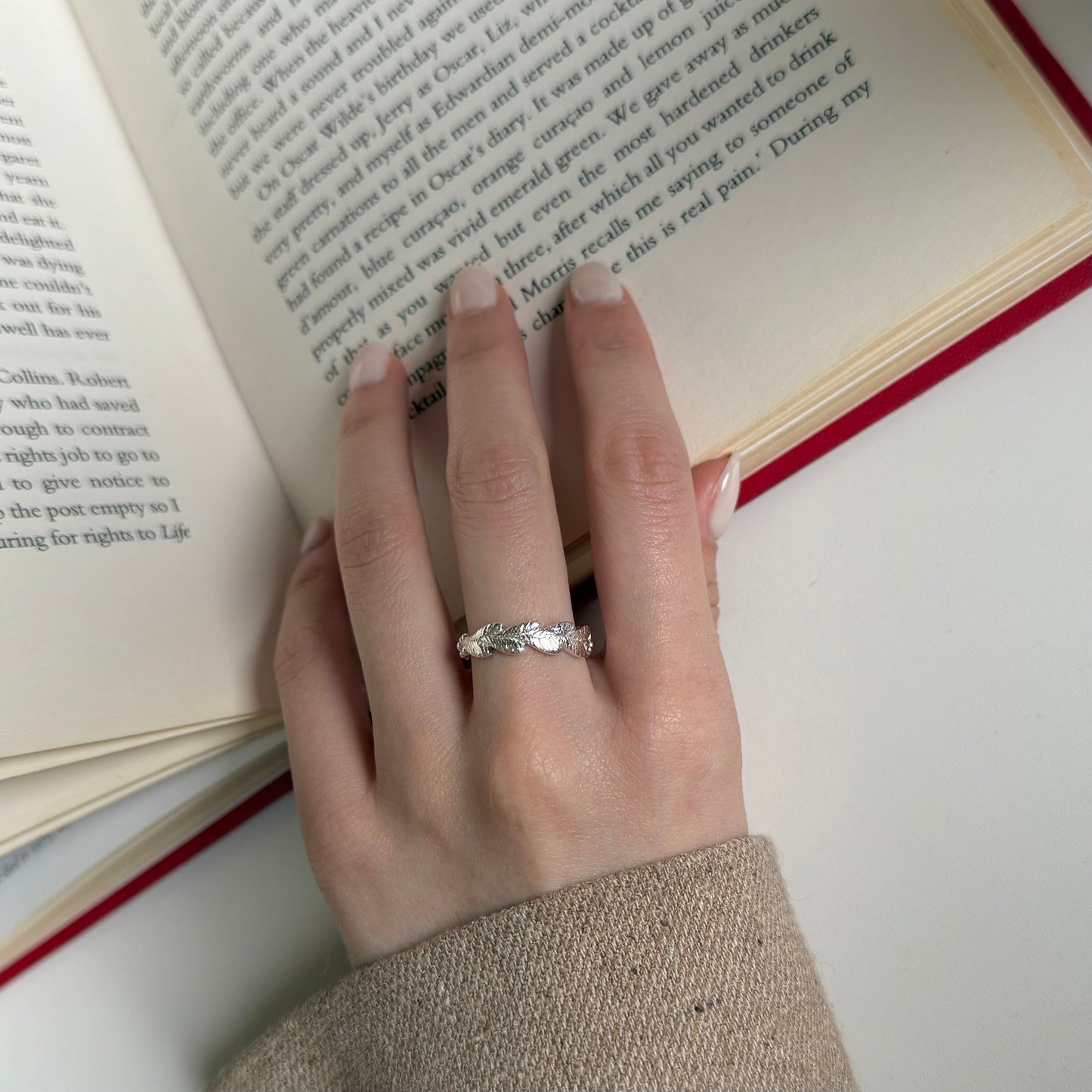 Silver925 plain ring 142