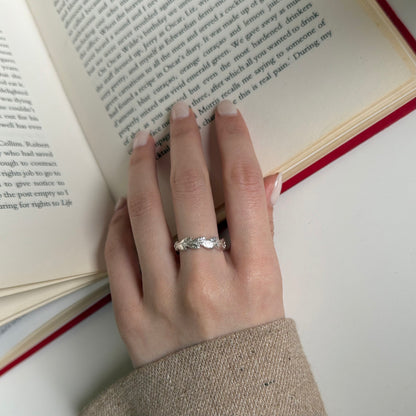 Silver925 plain ring 142