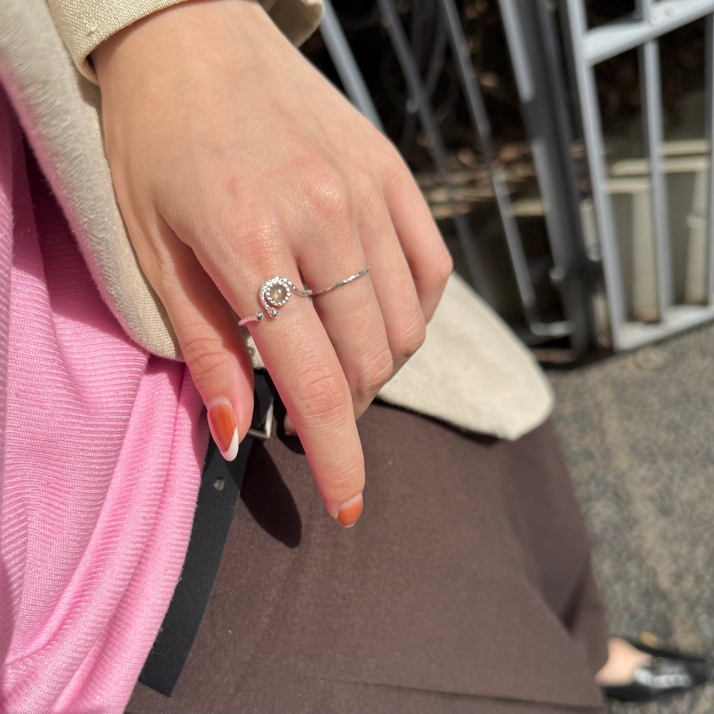 Silver925 design ring 84