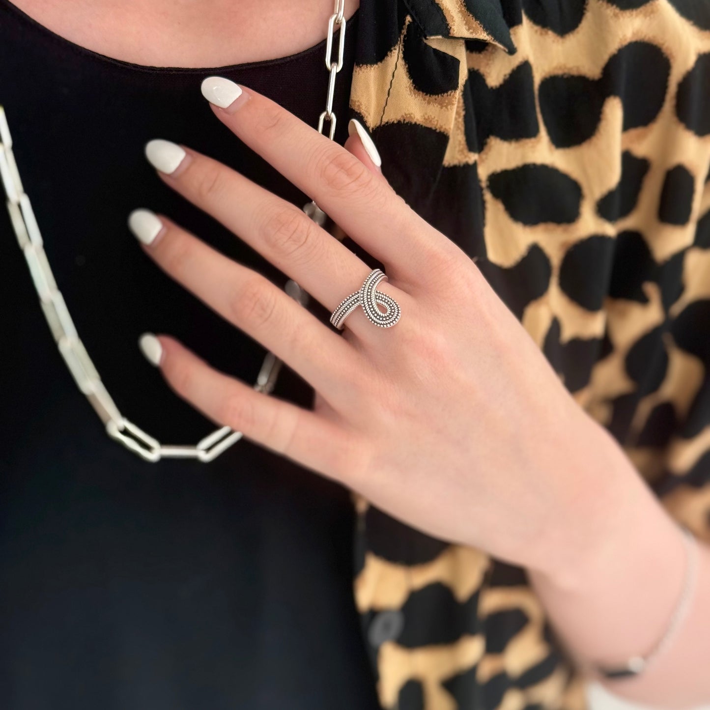 【Biju mam poco】Silver925 plain ring 7