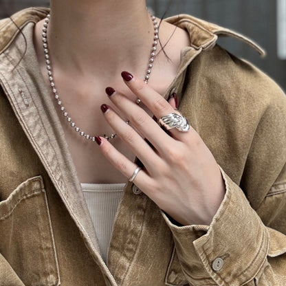 〈渋谷限定〉Silver925 plain ring 1
