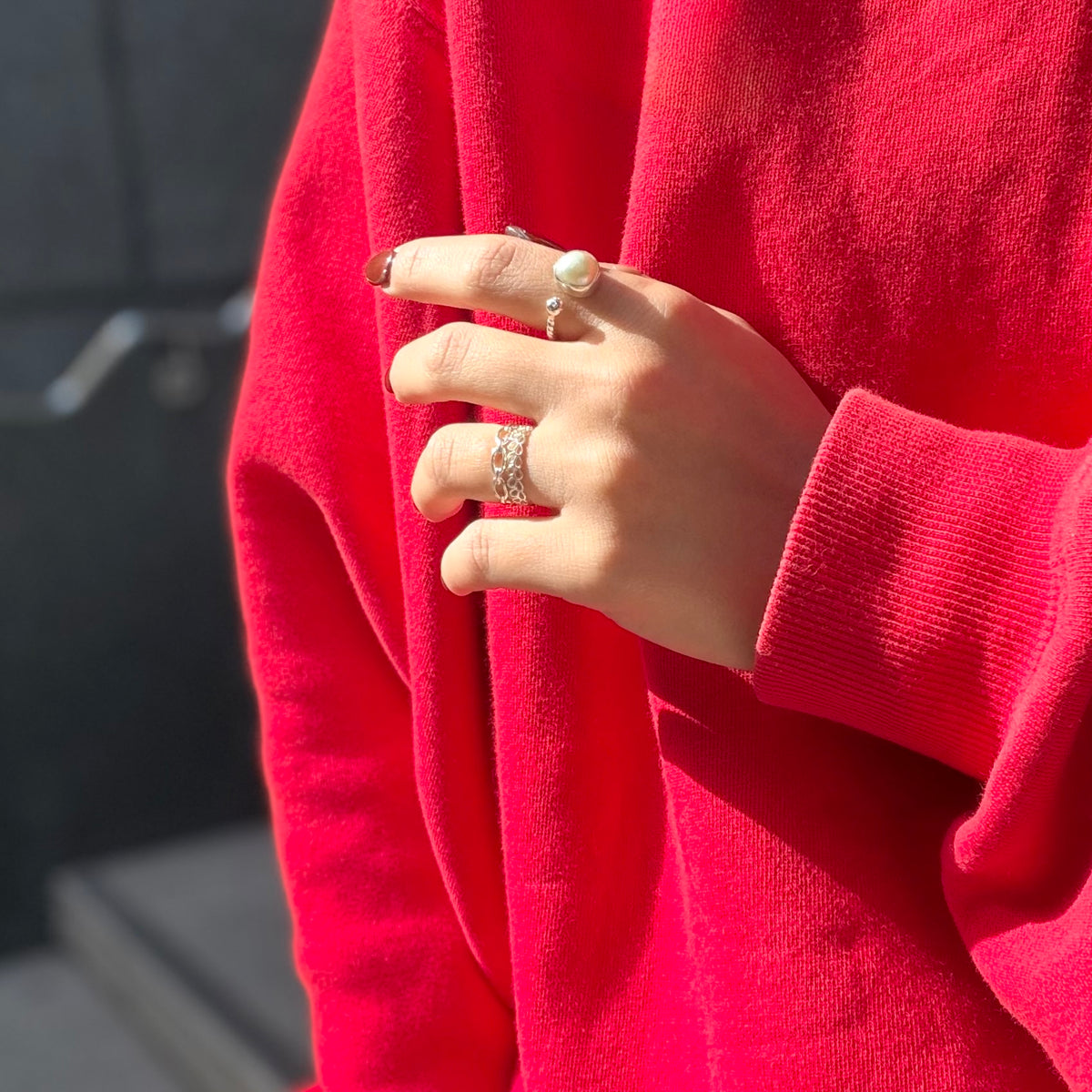 Silver925 design ring 132