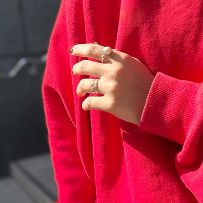 Silver925 design ring 132