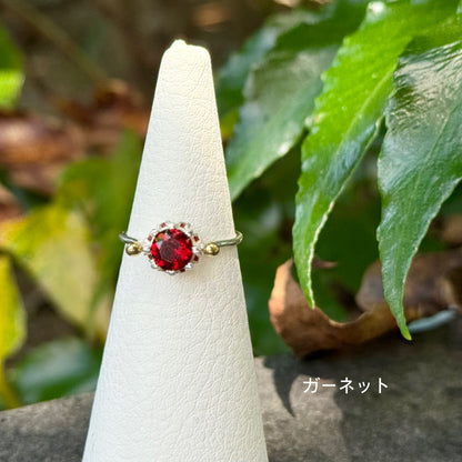 Silver925×Brass design ring 16