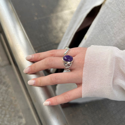 Silver925 design ring 91