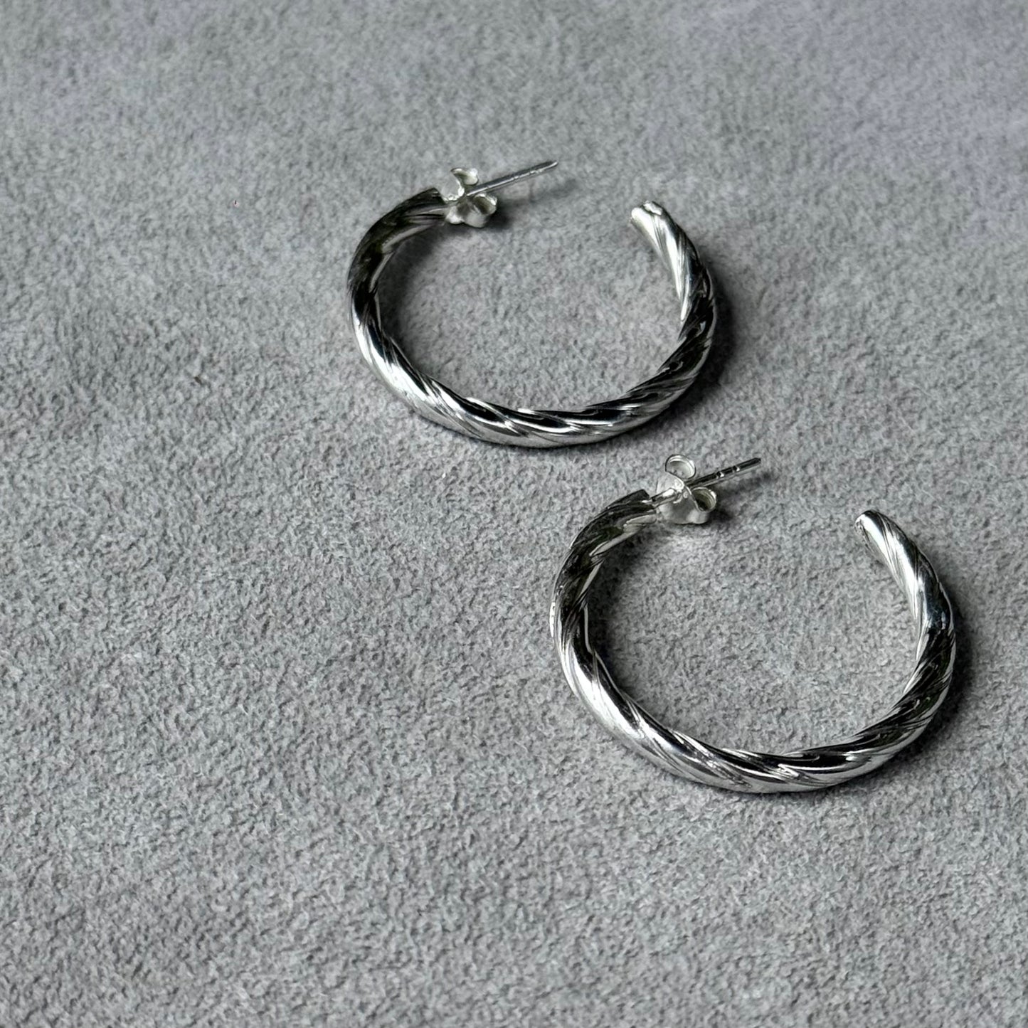 Silver925 hoop pierce 7