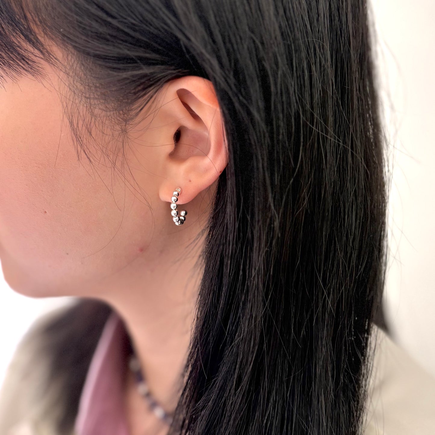 Silver925 Hoop pierce 3